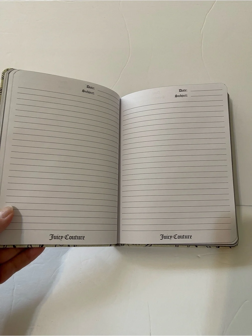 Juicy Couture “Juicy and Fabulous” Journal w/Black Bows - NWT **